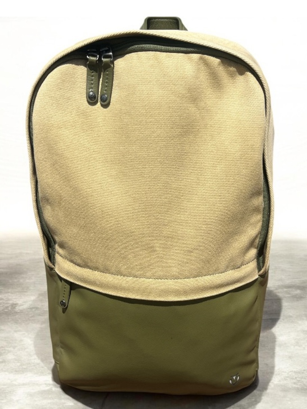 Vessel Laptop Backpack Two Tone Canvas + Vegan Leather